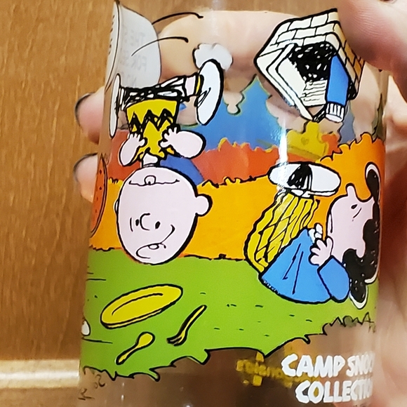 1983 Vintage Mcdonalds Camp Snoopy Collection. Set Of 4 Glasses. - Picture 12 of 16